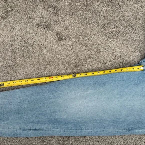 H&M Loose Ample Fit men’s W32/L32 Light Blue Jeans - Picture 7 of 8